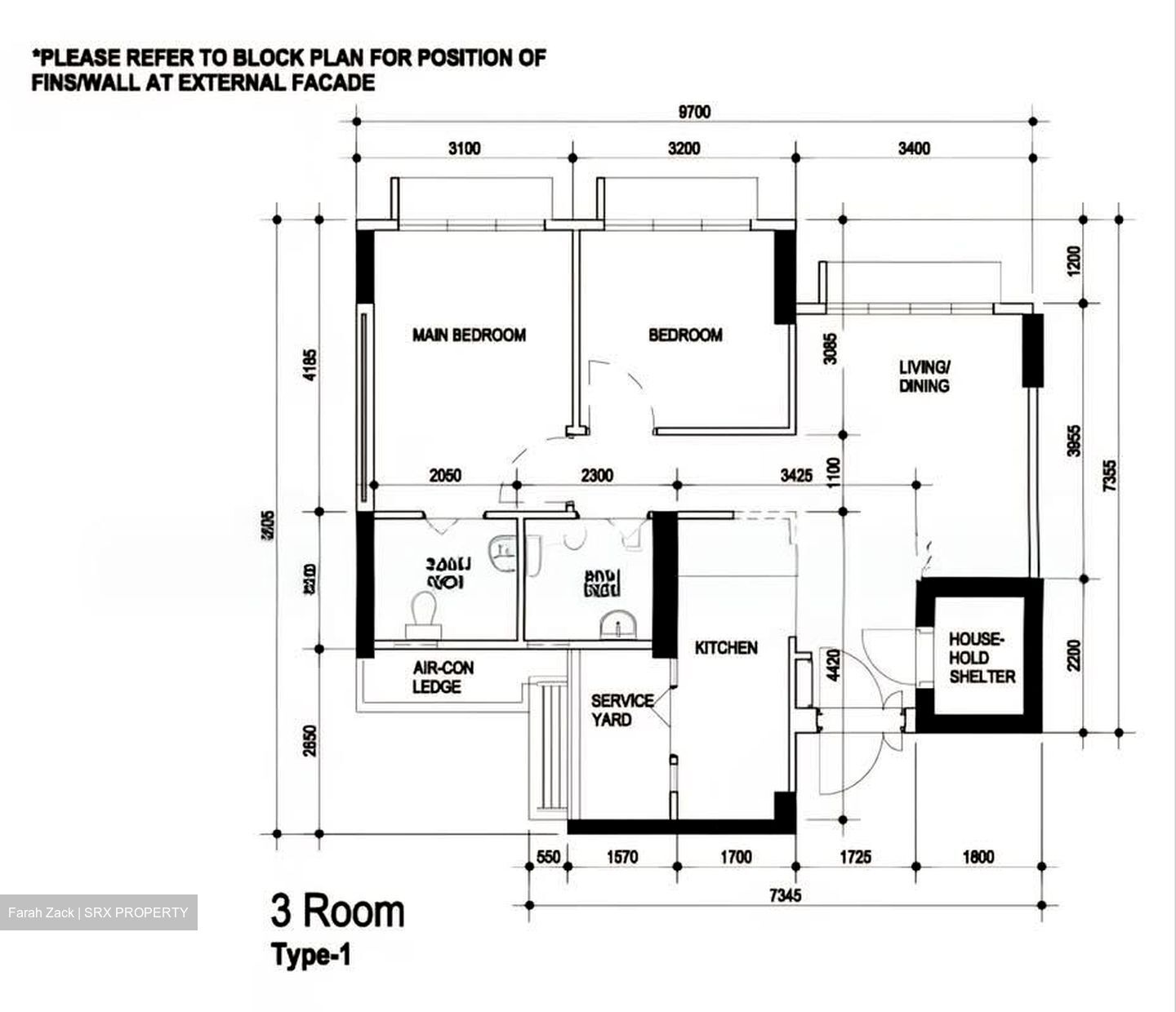 Blk 114B Alkaff Oasis (Toa Payoh), HDB 3 Rooms #588813791